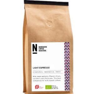 Light Espresso<br>250g - hele bønner