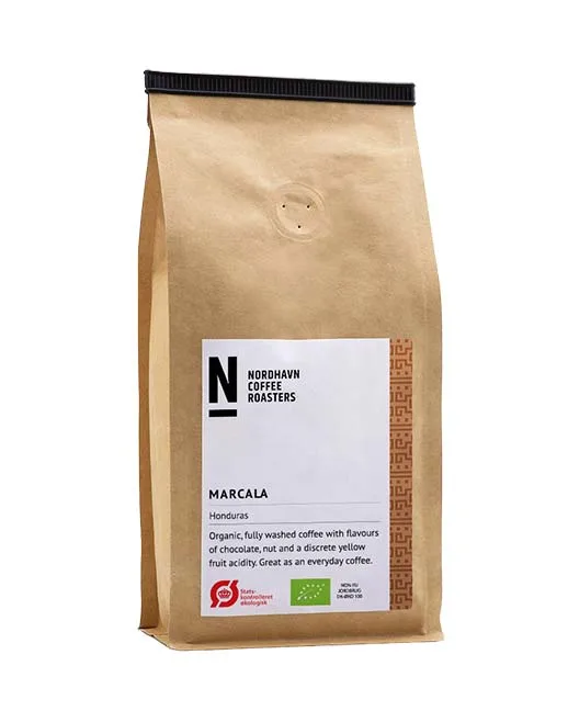 Marcala <br>250g - hele bønner